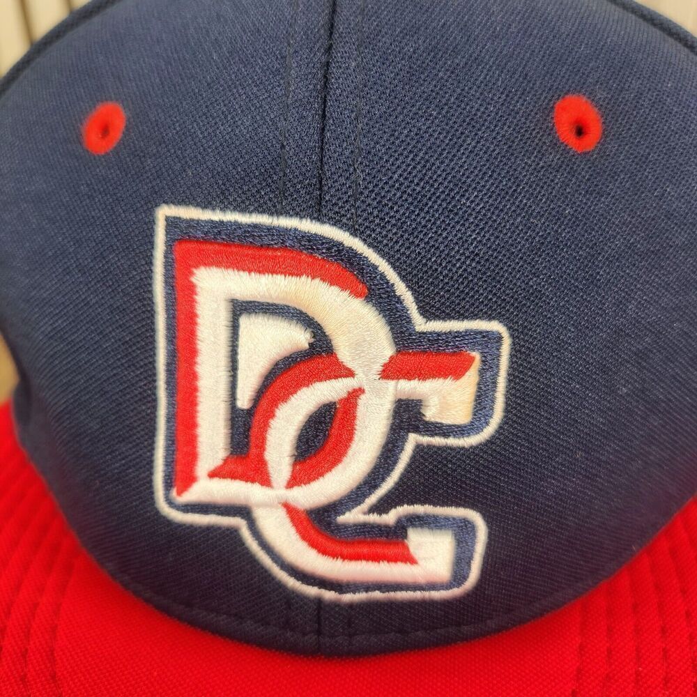 Washington Nationals New Balance The Game Pro Sz S Hat Cap Blue Red MLB Baseball - Picture 3 of 13